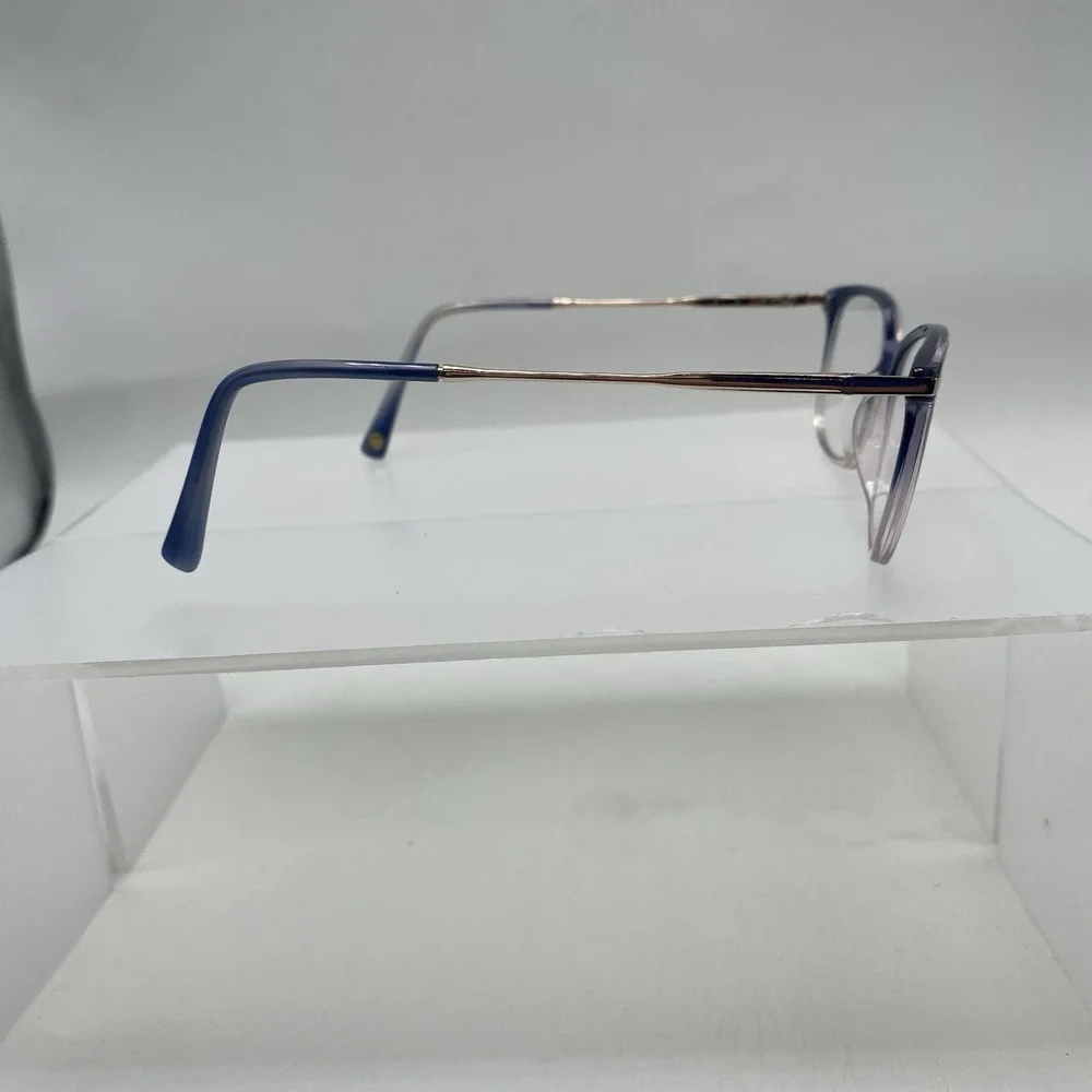 Ted Baker eyeglasses Women FRAME ONLY TFW011 61-15-135 Blue Gold 561